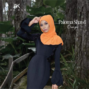 Picture of Asha Karim Paloma Shawl Orange