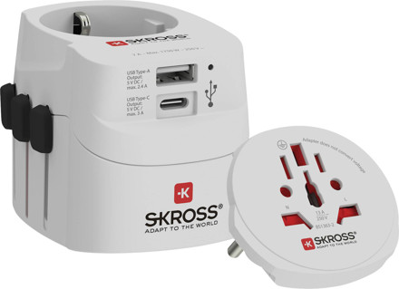 Picture of Skross Multi Pro Light Usb A & C Wo To Wo