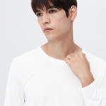 Picture of Uniqlo AIRism Crew Neck T-Shirt (Long Sleeve)