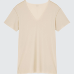 Picture of Uniqlo AIRism Micro Mesh V Neck T-Shirt (Short Sleeve)