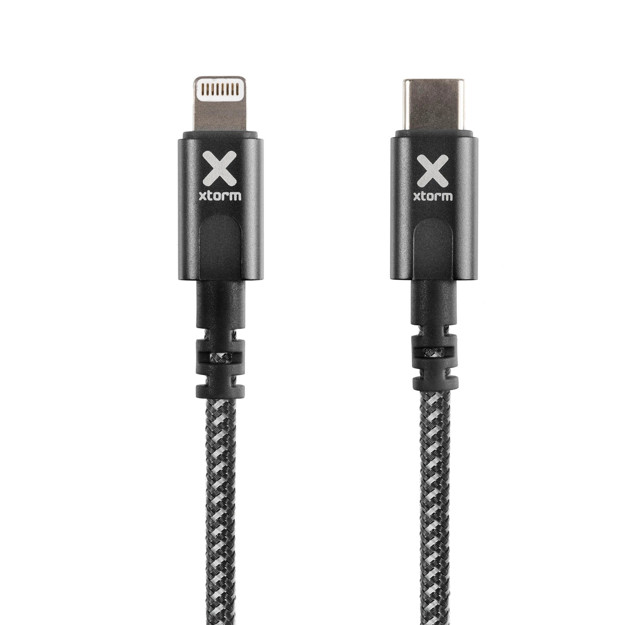 Picture of Xtorm Cable Usb C To Lightning 1M Braided Bk