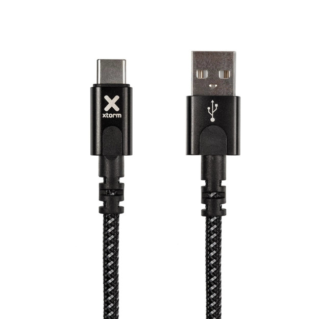 Picture of Xtorm Cable Usb To Usb C 1M Braided Bk CX2051