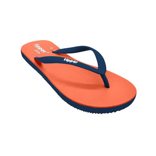 Picture of Fipper Slim Series Peach/Blue (Snorkel)