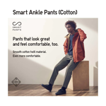 Picture of Uniqlo Smart Ankle Pants 2WAY Stretch (Cotton)