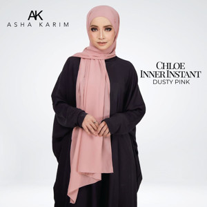 Picture of Asha Karim Chloe Inner Instant Shawl Dusty Pink
