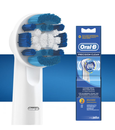 Picture of Oral B Tooth Brush Heads 4x EB20