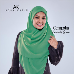 Picture of Asha Karim Cempaka Square Emerald Green
