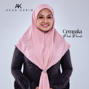Picture of Asha Karim Cempaka Square Pink Peach