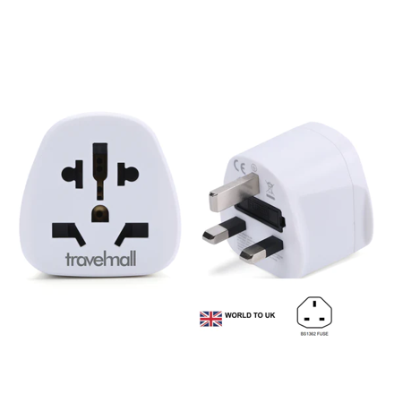 Picture of Travelmall World to UK Travel Adaptor