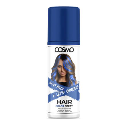 Picture of Cosmo Bold Blue Hair Color Spray 100ml