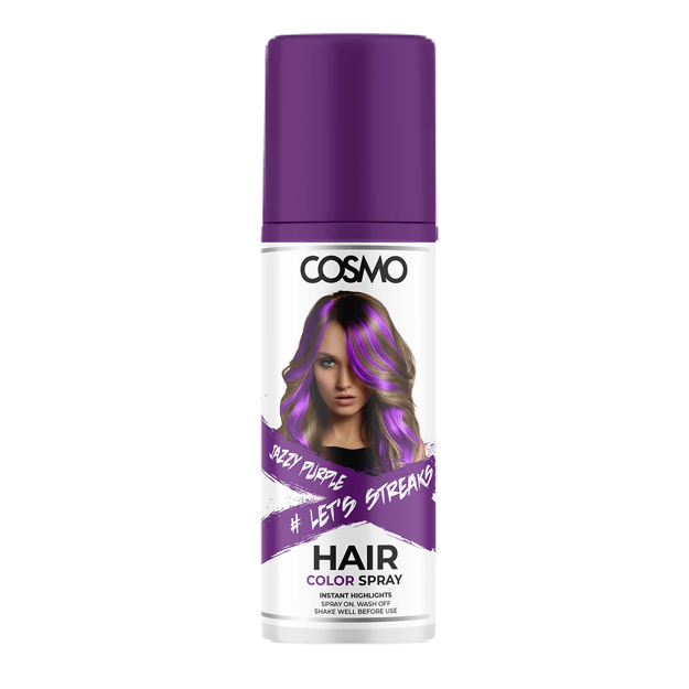 Picture of Cosmo Jazzy Purple Hair Color Spray 100ml
