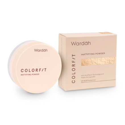 Picture of Wardah Colorfit Mattifying Powder 23W Warm Ivory