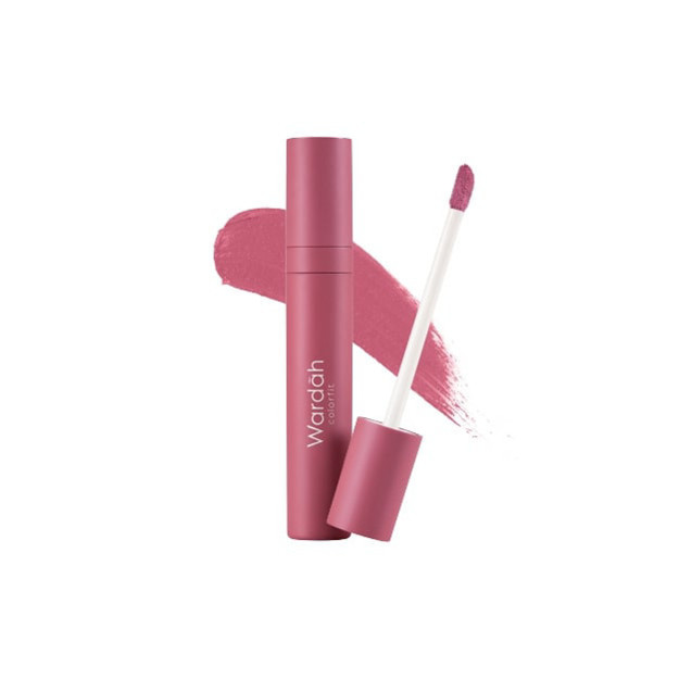 Picture of Wardah Colorfit Velvet Matte Lip Mousse 04 Pink Sweetheart