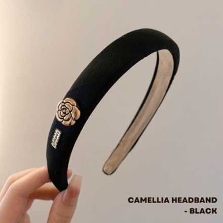 Picture of Mixshop  Sponge Hairband/Headband Camelia Black