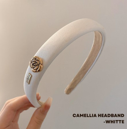 Picture of Mixshop  Sponge Hairband/Headband Camelia White