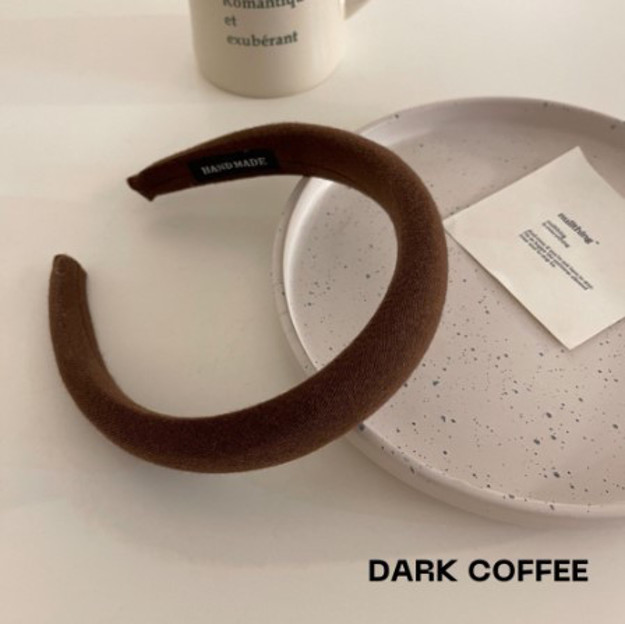 Picture of Mixshop  Sponge Hairband/Headband Dark Coffee