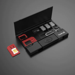 Picture of Travelmall Ultra Slim Multi Storage Sim Card Organizer With Type-C OTG Reader