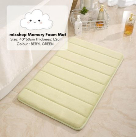 Picture of Mixshop Memory Foam Floor Mat Beryl Green
