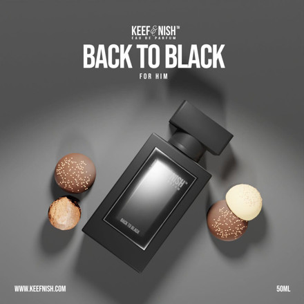 Picture of KEEF & NISH  Perfume For HIM - BACK TO BLACK 50ml