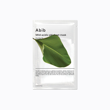 Picture of Abib Mild Acidic pH Sheet Mask Heartleaf Fit 30ml