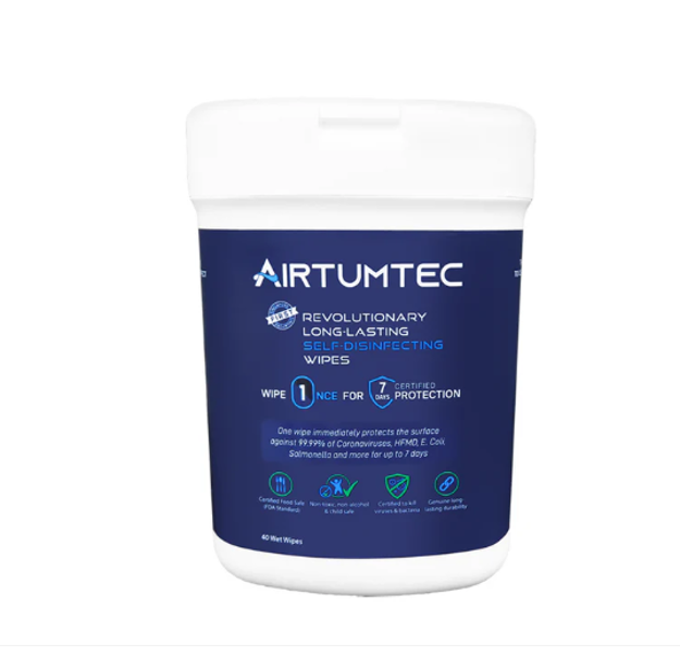 Picture of Water Based Disinfectant Wipes 40 Sheets