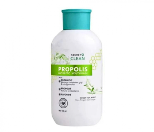 Picture of Secret Clean Propolis Mouthwash - Green Tea 150ML