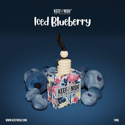 Picture of KEEF & NISH - AIR FRESHENER ICED BLUEBERRY 10ML