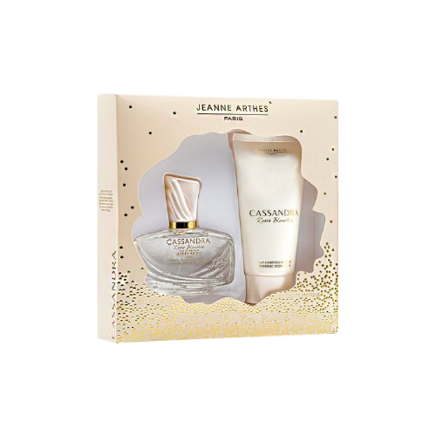 Picture of Jeanne Arthes Cassandra Roses Blanches Edp 100ml + Body Lotion 150ml Coffret